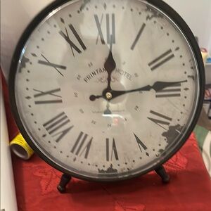 Vintage Black Wall Clock